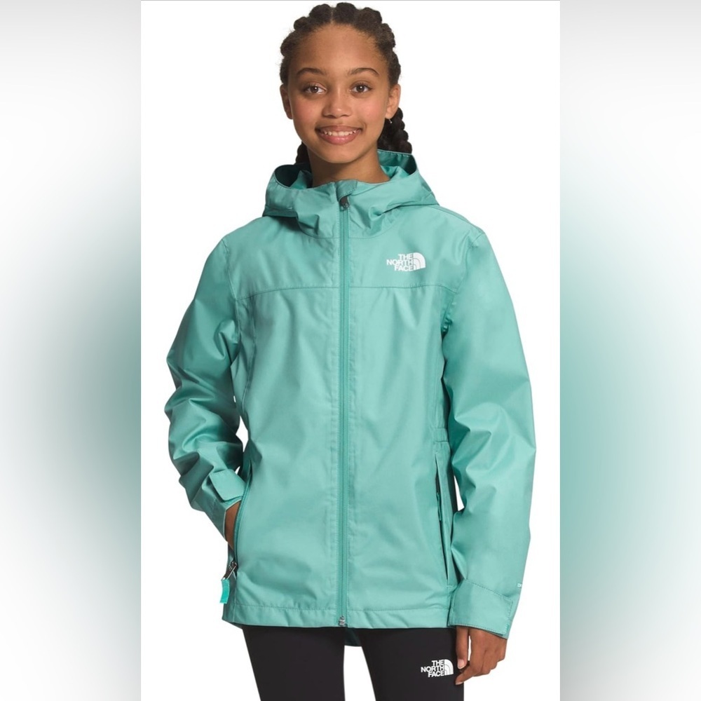 North Face Girls Rain Jacket - Picture 1 of 8